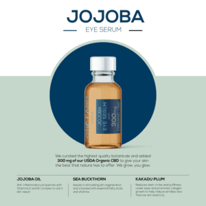 Jojoba Eye Serum with Organic CBD