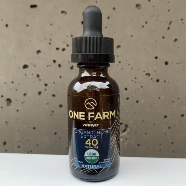 Organic CBD oil Natural 40mg