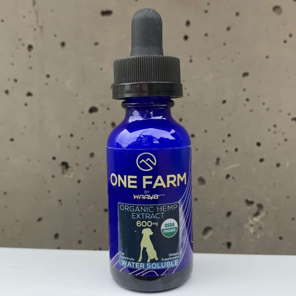 USDA Organic Water Soluble CBD for Cats and Dogs