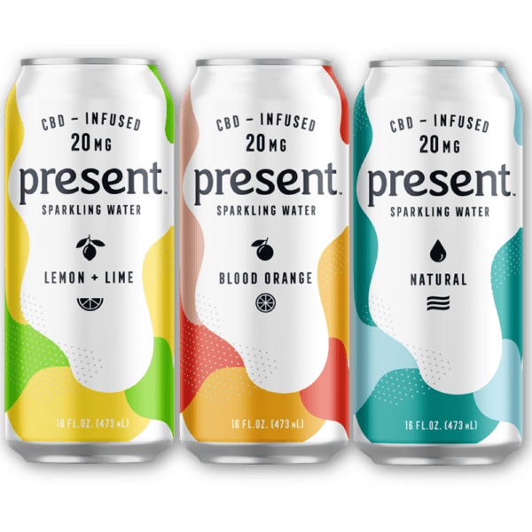 Present CBD Water from One Farm and Left Hand Brewery