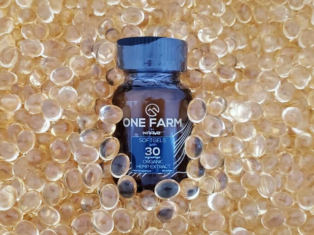 One Farm CBD 30mg softgels