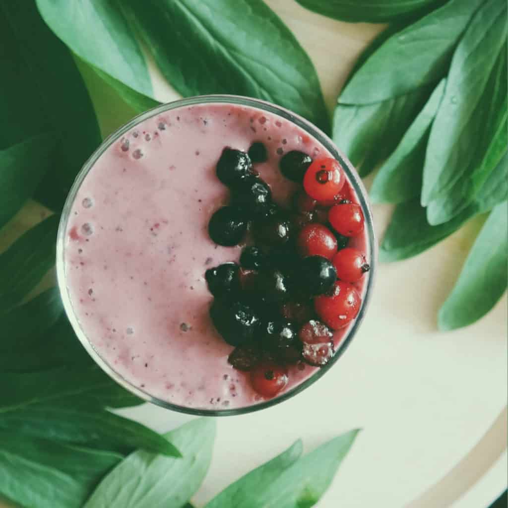 Berry Boost CBD Smoothie