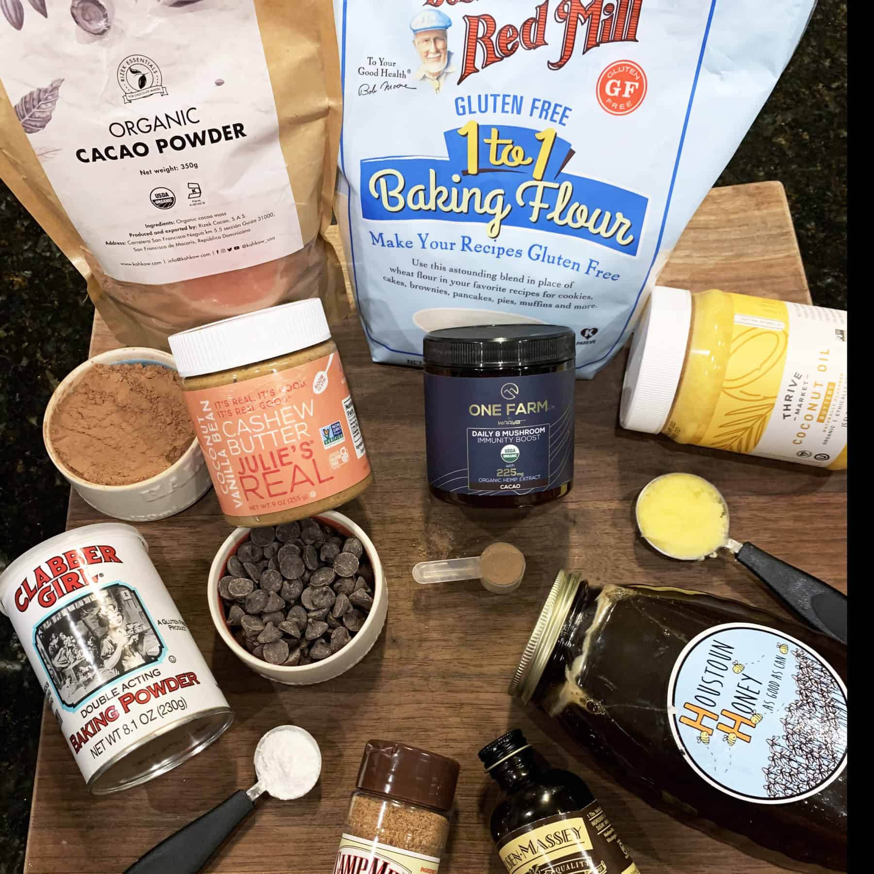 Boosted Brownie Recipe Ingredients