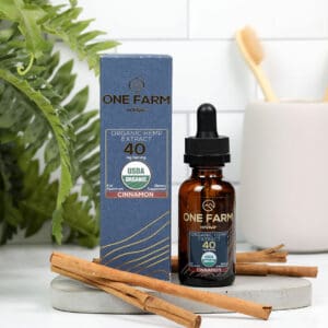 40 MG Organic Cinnamon CBD Oil