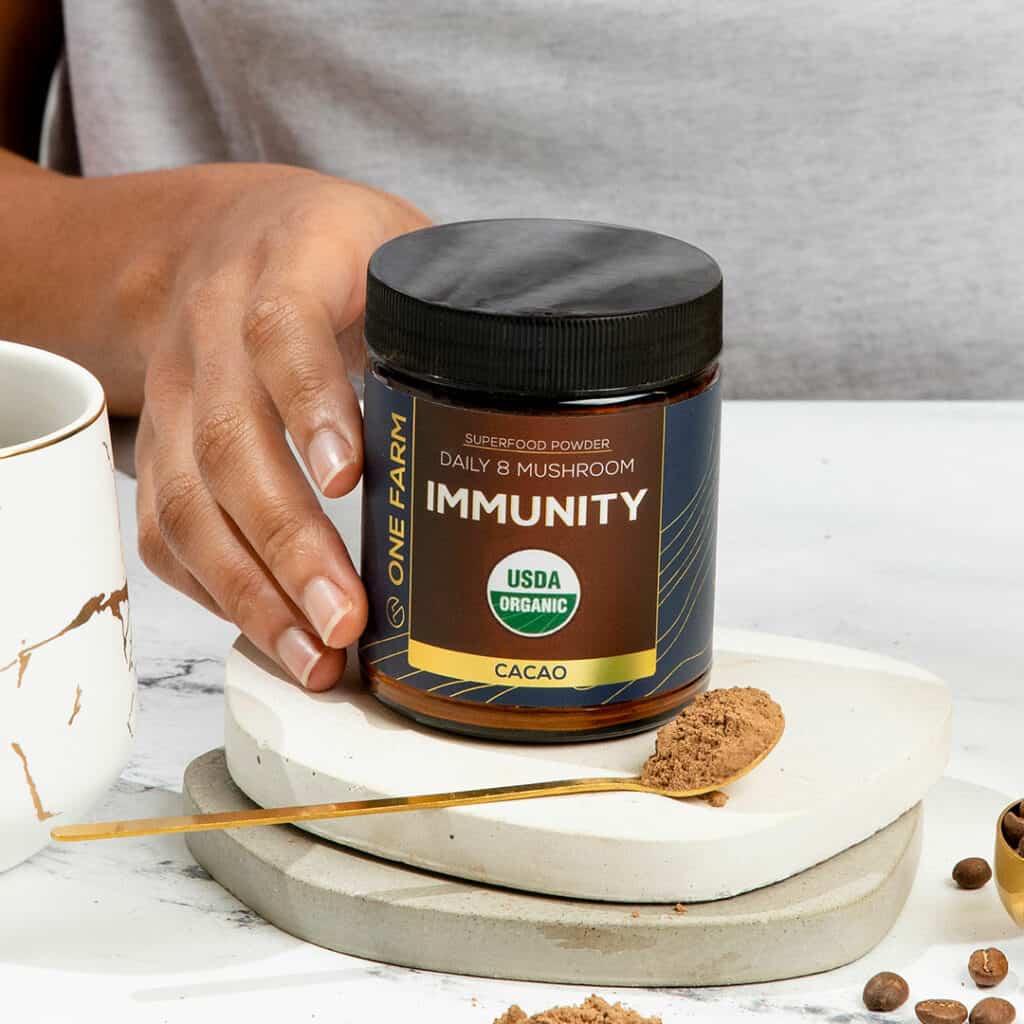 Organic Immunity Superfood Powder Cacao Flavored